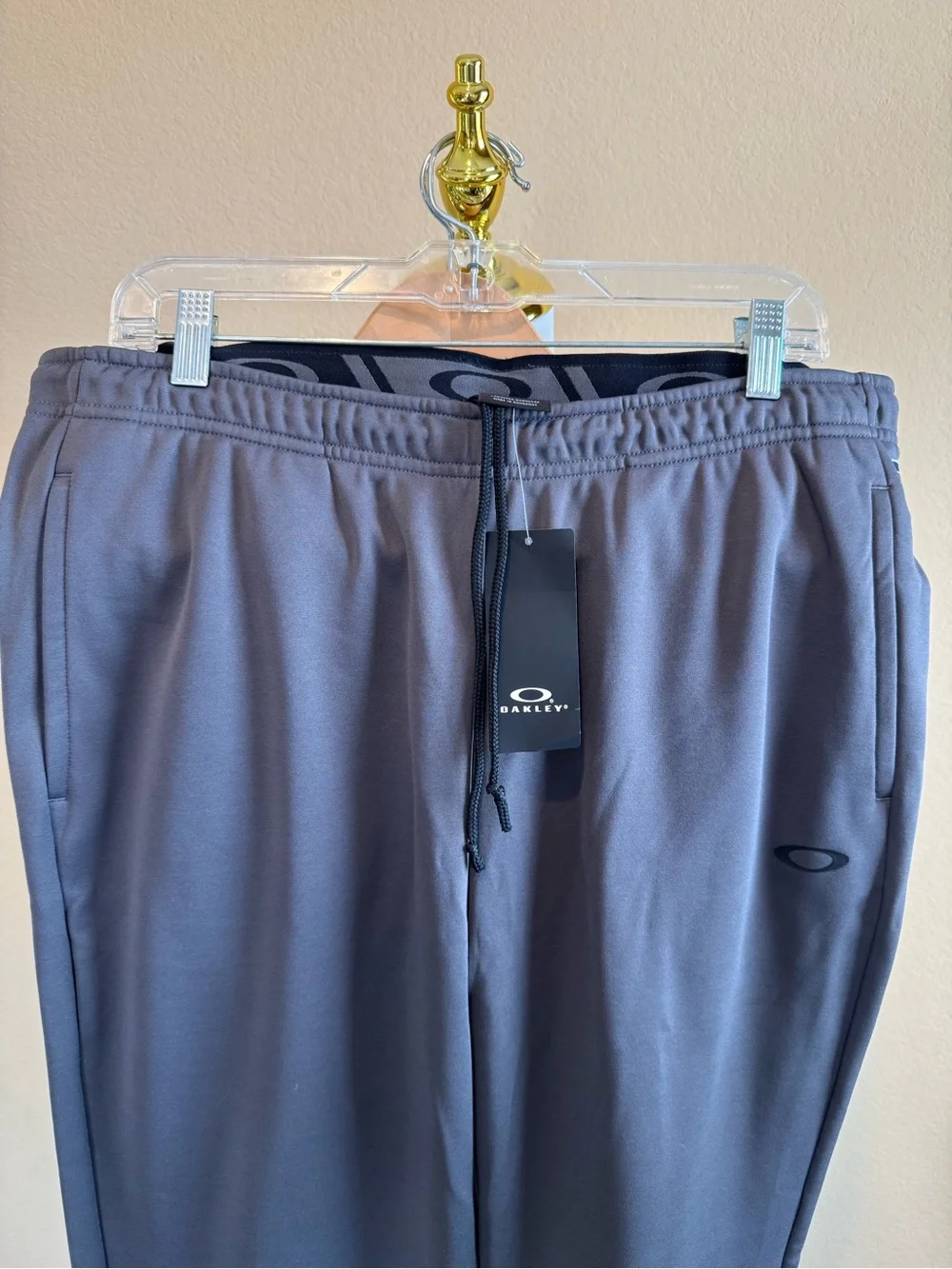 NWT Oakley Men L Gray Team Issue ENDURO PANT Sweatpants Joggers